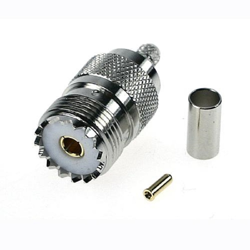 UHF-female RG58  crimp