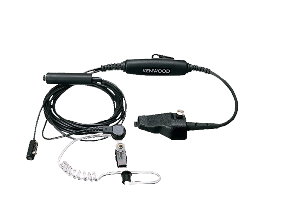 3-wire mini lapel microphone with earphone